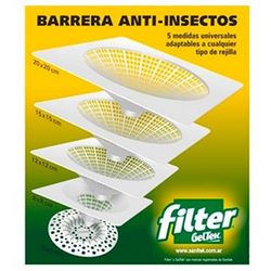 Rejilla anti insecto 12 x 12 cm.